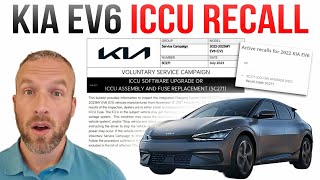 Kia EV6 ICCU RECALL! ⚠️