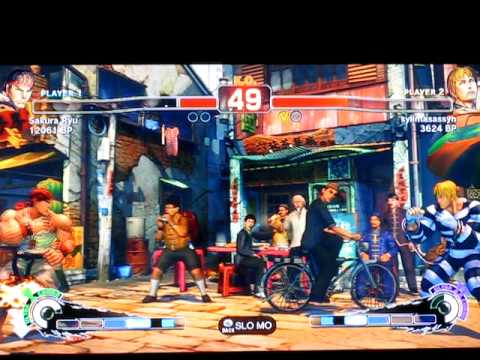 SSF4 Ranked Match Replay 98 sylintasassyn (CODY) vs Sakura Ryu (RYU) XBL