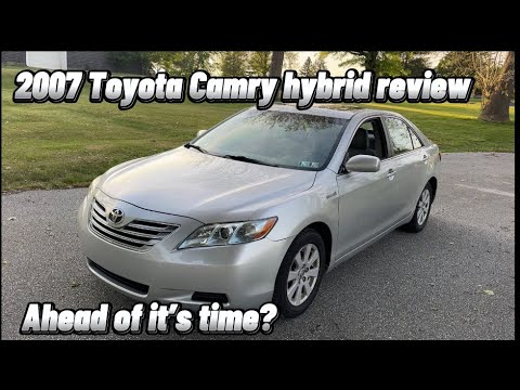 2007 Toyota Camry Hybrid walkaround and review