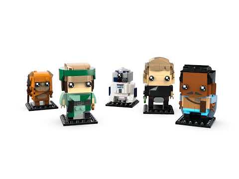 Vidéo LEGO BrickHeadz 40623 : Star Wars : Les Héros de la bataille d’Endor