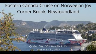 Eastern Canada Cruise on Norwegian Joy - Corner Brook, Newfoundland