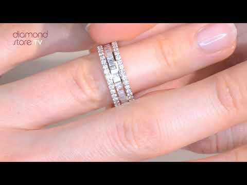 HG49 - 2ct Diamond Katie Eternity Ring In Platinum