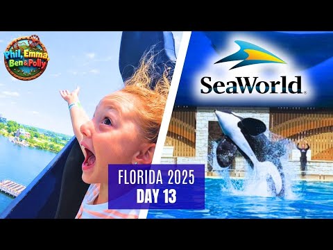 FLORIDA 2025 | DAY 13 | Seaworld | AUG 25