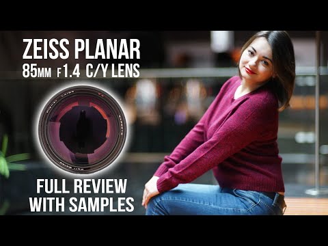 Carl Zeiss PLANAR T* 1.4/85mm C/Y lens Review with samples
