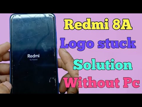 Redmi 8A Logo Stuck Fix  Solution Redmi 8 Hard reset Without Pc