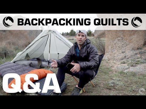 Ultralight Backpacking Quilts vs. Sleeping Bags - Q&A