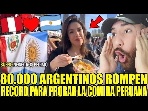 THOUSANDS of ARGENTINES break RECORDS to TRY PERUVIAN FOOD!!