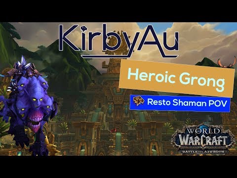 Heroic Grong 387 Resto Shaman Raid Lead GM PoV