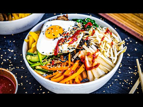 ๐ Chicken Bowl BIBIMBAP, the Taste of KOREA ๐ฐ๐ท