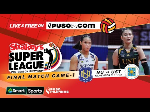 Shakey’s Super League Preseason Unity Cup | Finals Game 1 | NU vs UST