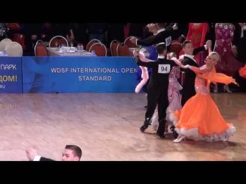 WDSF International Open Standard 1/8 Foxtrot Alexandr Panasiuk - Kristina Sukhova