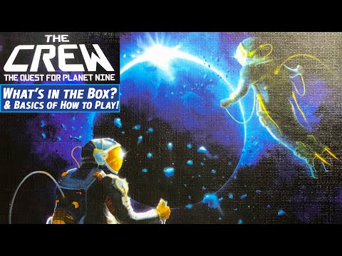 Unboxing & Basics of How to Play THE CREW - THE QUEST FOR PLANET NINE