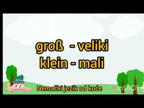 ●  Lekcija 52 ●   POREDJENJA - SUPROTNOSTI U NEMACKOM JEZIKU/PRIDEVI U NEMACKOM