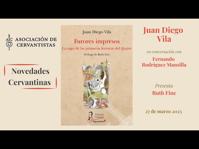 Vídeo relacionado con ESTUDIOS SOBRE CERVANTES (Instituto Miguel de Cervantes)