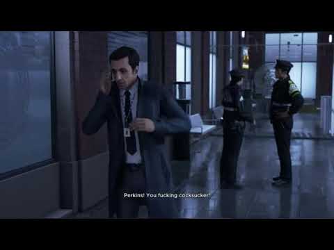 Hank punches Perkins