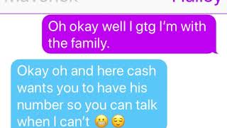 Maverick baker texted me !!!!!