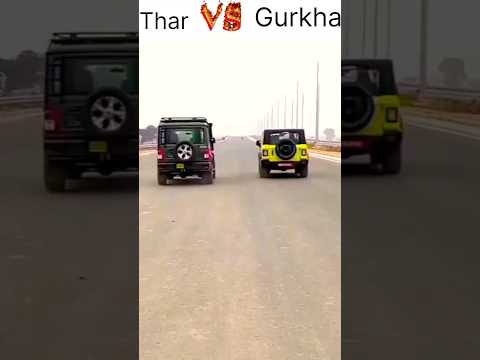 Thumbnail for 💪😱Thar VS force Gurkha 💪👿ka drag race 👿#shorts #youtubeshorts #viral #trending by Force Gurkha