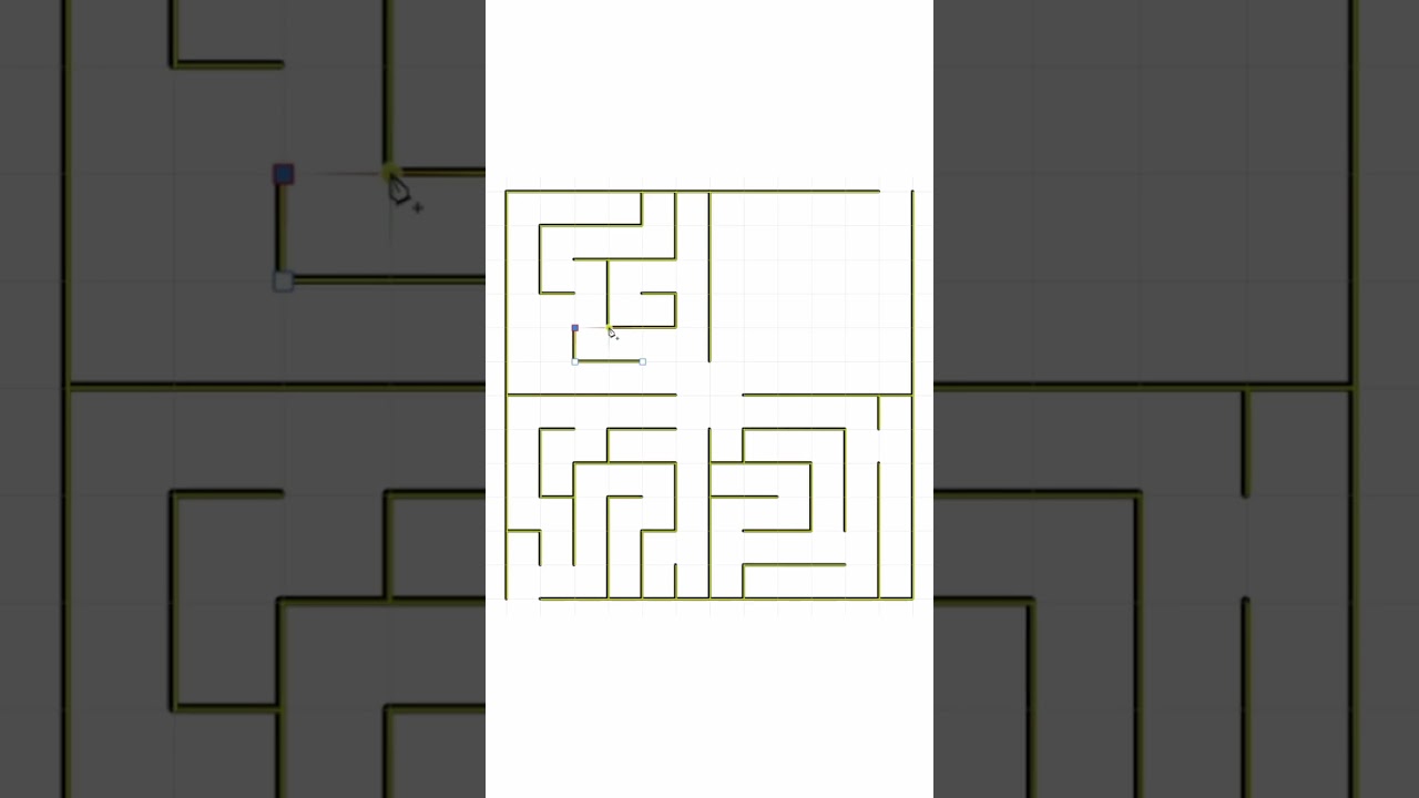 And Found #maze #drawing #satisfying #affinitydesigner2