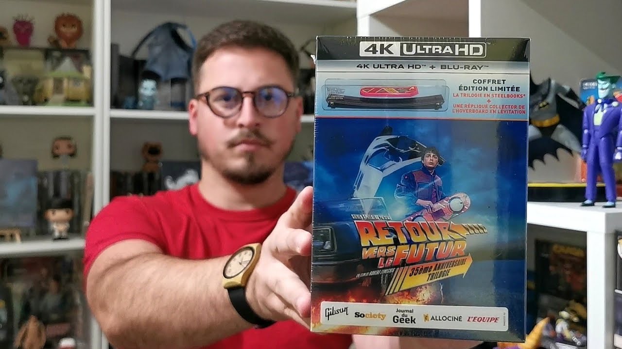 L'ARNAQUE TOTALE ! - UNBOXING COFFRET RETOUR VERS LE FUTUR 4K STEELBOOK HOVERBOARD 35E ANNIVERSAIRE