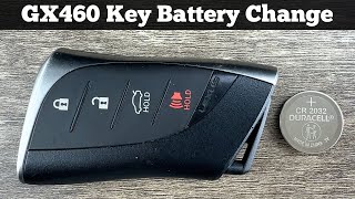 2020 - 2022 LEXUS GX460 Remote Key Fob Battery Replacement - How To DIY Change Replace Batteries