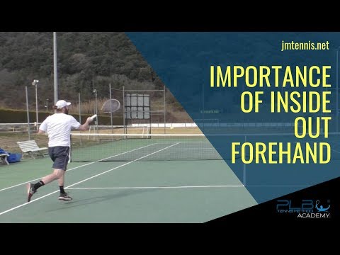 Tennis Forehand: Importance of Inside Out Forehand I JM Tennis - Online Tennis Training Programs