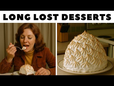 I DISCOVERED 25 LONG LOST American DESSERTS That Need to Make a Comeback | Tasting History