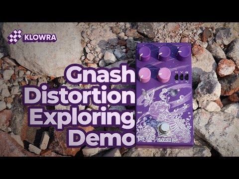 Klowra Gnash Analog Distortion Pedal
