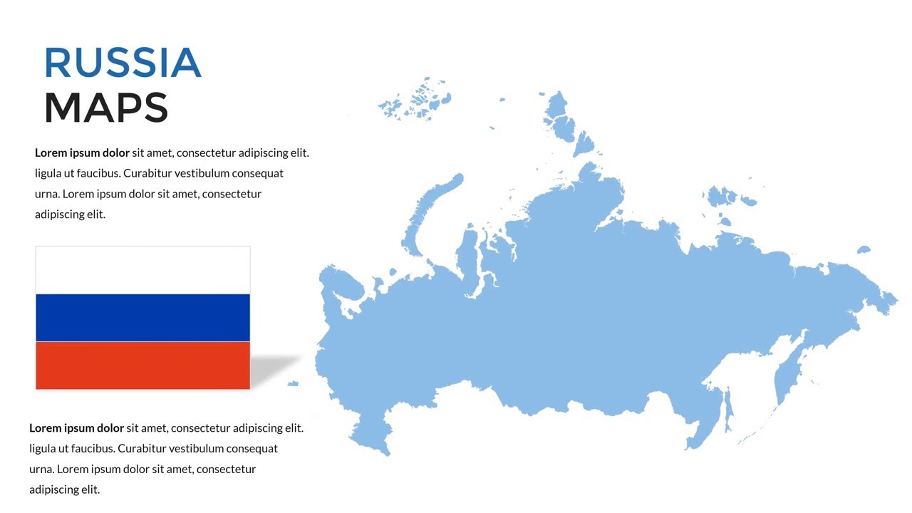 Russia PowerPoint Maps Template: Best Maps for Presentations