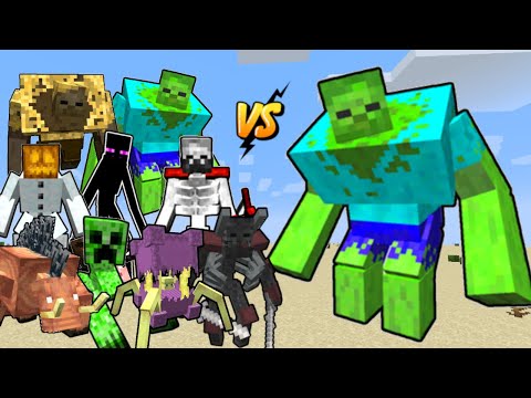 Mutant ZOMBIE Vs Mutant Monsters