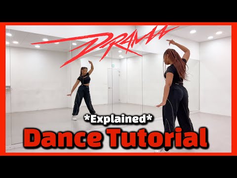 AESPA ‘DRAMA‘ - HALF DANCE TUTORIAL {Explained w/ Counts}