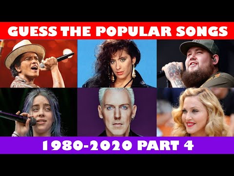 Music Quiz Challenge | Guess the song in 5 seconds | 1980 - 2020