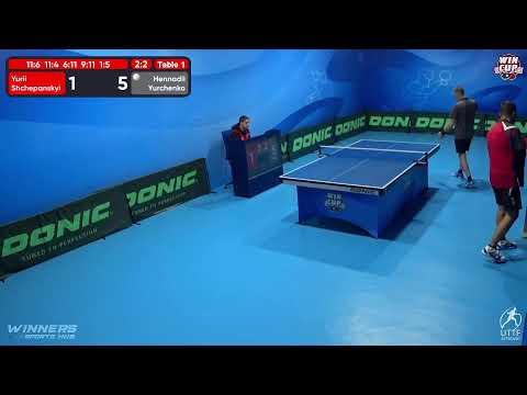 15:30 Yurii Shchepanskyi 2 - 3  Hennadii Yurchenko West 3 WIN CUP 12.10.2022 | TABLE TENNIS WINCUP