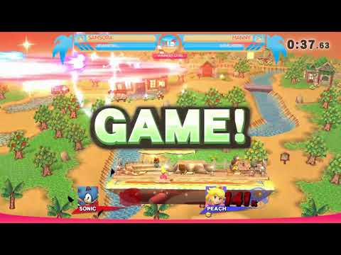 THTH 2017 Top 48 — Manny (Sonic) vs Samsora (Peach)