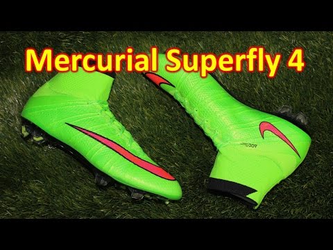 Nike Mercurial Superfly 4 Electric Green/Hyper Punch - Unboxing + On Feet