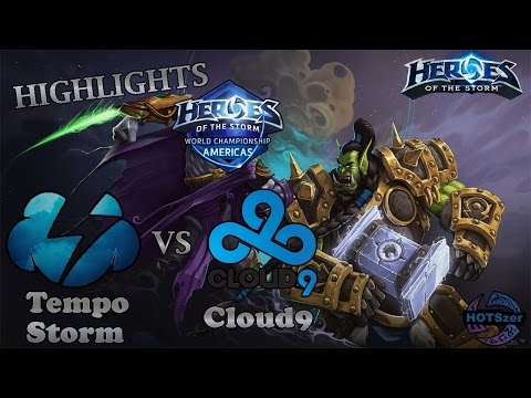 Heroes of the Storm | Tempo Storm vs Cloud9 |World Championship|Match 13|Final Bracket|Highlights