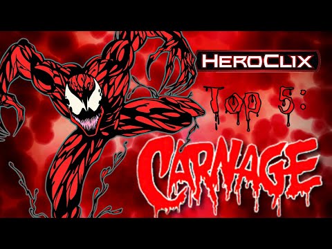 Heroclix Top 5: Carnage