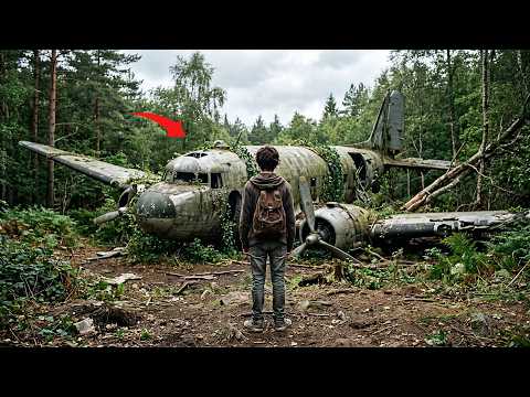 Homeless at 13, He Discovered an Abandoned Plane in the Woods — What He Built Inside Shocked Everyon
