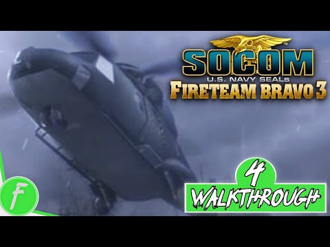 SOCOM U.S. Navy SEALs Fireteam Bravo 3 FULL WALKTHROUGH Gameplay HD (PSP) | NO COMMENTARY | PART 4