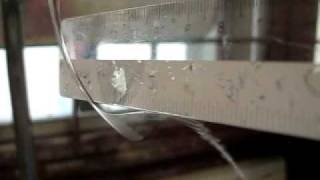 preview picture of video 'effect of electrostatic energy on stream of water.'