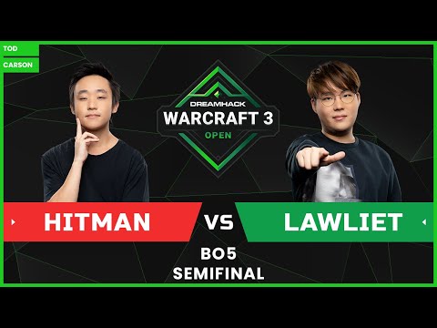 DreamHack Warcraft III Open 2021 - Semifinal: [ORC] Hitman vs. LawLiet [NE]