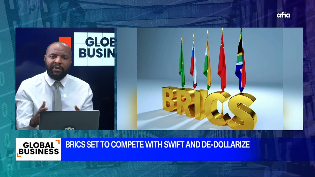 BRICS SET TO COMPETE WITH SWIFT AND DE-DOLLARIZE | BUSINESS NEWS