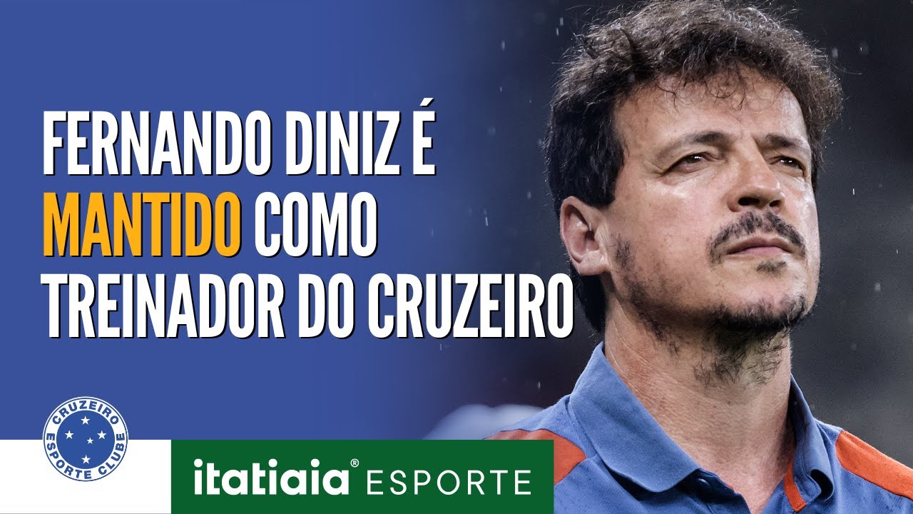 APÓS REUNIÃO, CRUZEIRO DECIDE MANTER FERNANDO DINIZ COMO TÉCNICO PARA 2025