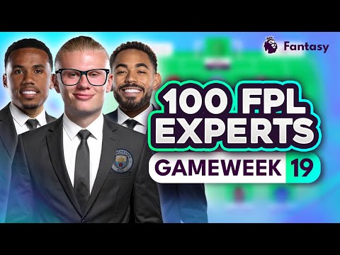 FPL GW19 EXPERT Transfer Trends & Best Captain! 🧠 100 Experts Reveal Gameweek 19 Team Plans