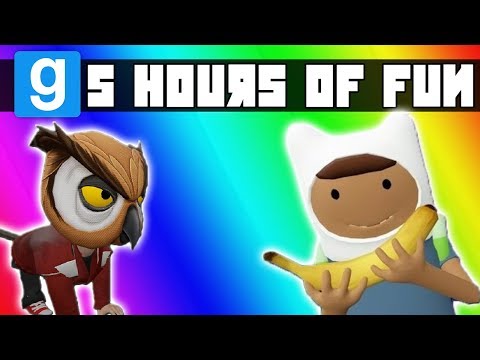 VanossGaming 5 hours of Gmod Prop Hunt, Deathrun, Hide and Seek & Scary Maps 2018