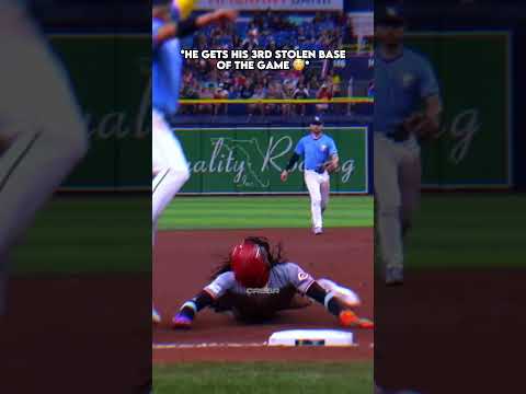 Elly De La Cruz Stole 4 Bases In One Game 😳 #shorts