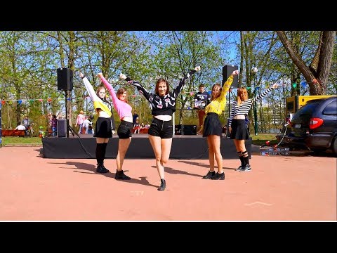 MOMOLAND (모모랜드) - BBoom BBoom (뿜뿜) - STREETFEST performance - Omona! Team ft. VIBE's Candy Killer