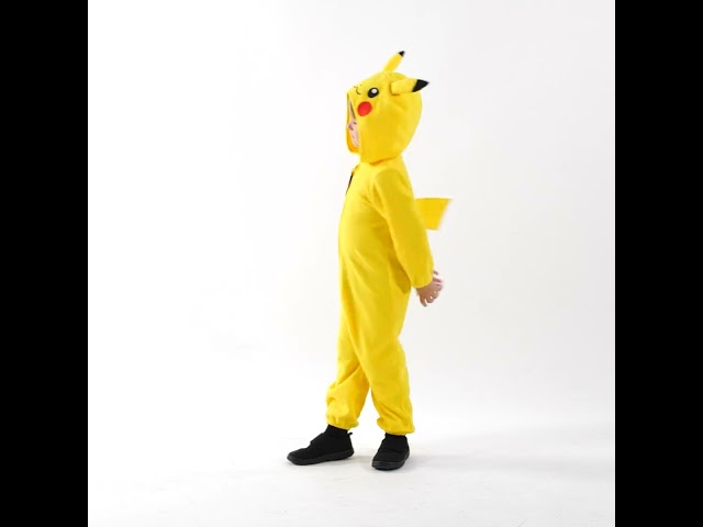 Vídeo relacionado con Disguise Pokemon, accesorio Máscara de Pikachu de Pokémon, con licencia oficial, ajuste cómodo y diseño detallado, talla única para niño