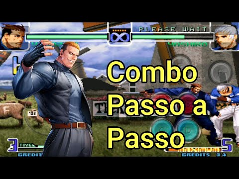 Yamazaki Combo Passo a Passo KOF 2002 Magic Plus ll no Celular Android