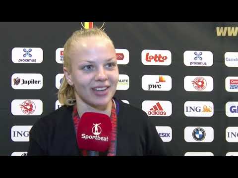 Interview met RSC Anderlecht speelster Sarah Wijnants na de Finale van de Beker van België 2022