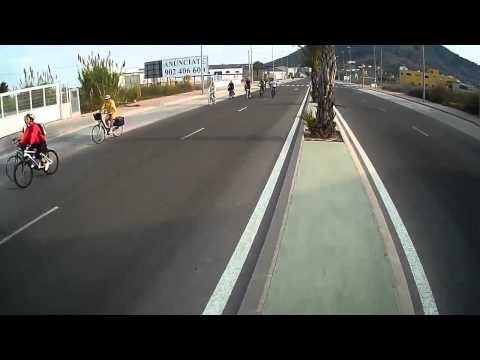 Excursió en bicicleta a Gandia visitant les marjals de Cullera Xeraco i la capital de la Safor.